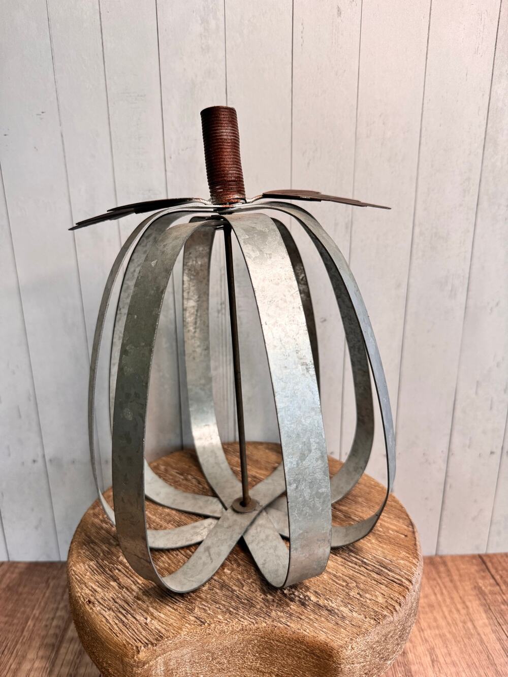 Rustic Metal Pumpkin Fall Decor Home Autumn Pumpkins Fall Art NEW!  FAST SHIP